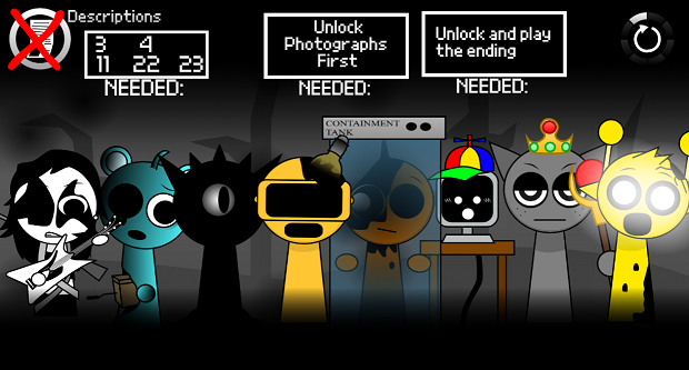 Sprunki Corruptbox glitch music mod with corrupted character transformations