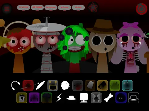 Sprunki Swapped Retextured gameplay with character role swaps